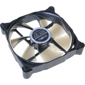 NoiseBlocker M12-PS PC-ventilator Zwart, Grijs (b x h x d) 120 x 120 x 25 mm