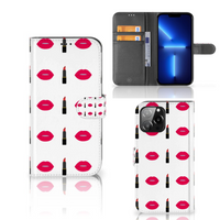 iPhone 13 Pro Max Telefoon Hoesje Lipstick Kiss