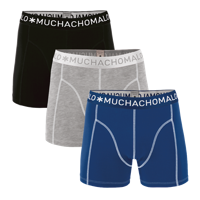 Muchachomalo Boxershorts Solid187 3-pack-XXL