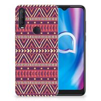 Alcatel 1S (2020) TPU bumper Aztec Paars