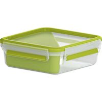 Emsa Clip & Go Brooddoos 0,85 L lunchbox Met inzetstuk in typische driehoekige vorm - thumbnail