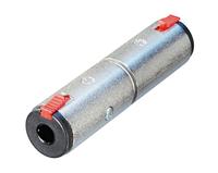 Neutrik NA3JJ, Stereo Jack Adapter, Plug Adapter