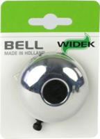 Widek fietsbel Retro Race 50 mm aluminium zilver