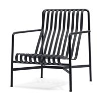 HAY Palissade lounge high tuinstoel anthracite