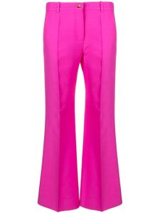 Valentino Garavani pantalon de tailleur en laine mélangée - Rose