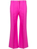 Valentino Garavani pantalon de tailleur en laine mélangée - Rose - thumbnail