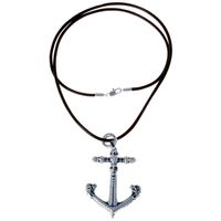 Mendes heren ketting 925 zilver Anchor Skull - thumbnail