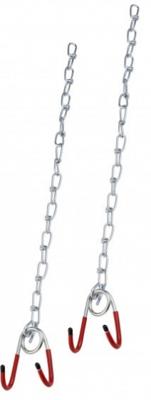 Simson ophangkettingen met haken rood/zilver 2 stuks Simson ophangkettingen met haken rood/zilver 2 stuks