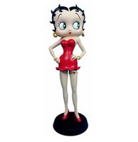 Betty Boop Rode Kouseband Beeld - thumbnail