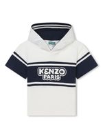 Kenzo Kids t-shirt à logo imprimé - Blanc