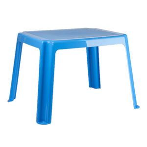 Kunststof kindertafel blauw 55 x 66 x 43 cm