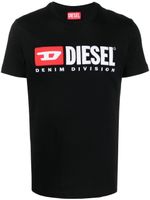 Diesel t-shirt T-Diegor-Div à logo brodé - Noir