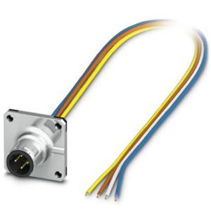 Phoenix Contact 1441626 Sensor/actuator steekconnector M12 Aantal polen: 4 Stekker, inbouw 0.50 m 1 stuk(s)