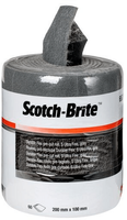 3m scotch brite durable flex 200 x 100 mm pre-cut rood 65225 - thumbnail