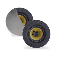 Speakerset Aquasound Rumba Tweeter Rond 120 mm 45 Watt Mat Chroom Aquasound