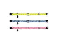 Beeztees - kattenhalsband - nylon - blauw - 33x1x0,2 cm