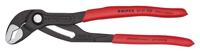 Knipex Cobra Hightech-waterpomptang grijs geatramenteerd, met anti-slip kunststof bekleed 250 mm 87 01 250