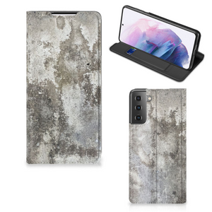 Samsung Galaxy S21 Plus Standcase Beton Print