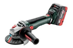 Metabo Accu-haakse slijper | 125 mm | WB 18 LT BL 11-125 quick | 18V 2X8AH LIHD | lader asc 145 | metabox 165 L 613054810