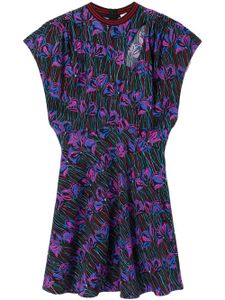 PUCCI robe courte à imprimé Fiori Di Loto - Violet