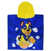 Nickelodeon Badponcho Paw Patrol 100 Cm Katoen Blauw/geel