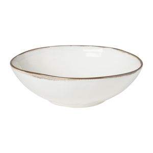 Diep bord Toscane - wit - ø19 cm