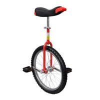 vidaXL Eenwieler Verstelbaar 20'' Rood Eenwielers Fiets Stuntfiets Fietsen