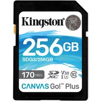 Kingston Canvas Go! Plus SDXC 256 GB geheugenkaart UHS-I U3, Class 10, A2 - thumbnail