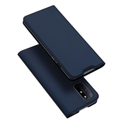 Dux Ducis - Pro Serie Slim wallet hoes - OnePlus 8T - Blauw Dux Ducis - Pro Serie Slim wallet hoes - OnePlus 8T - Blauw