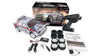 Amewi Hyper Go Lancia Delta HF Integrale Rallye/Drift 4WD RC afstandsbediening 1:14 RTR, wit