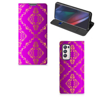 Telefoon Hoesje OPPO Find X3 Neo Barok Roze