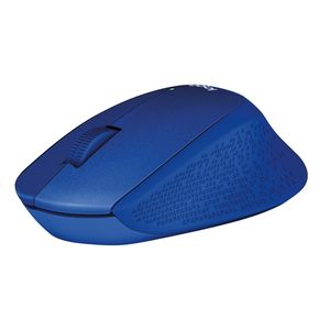 Logitech Mouse M330 Silent Plus Blauw Draadloze Muis