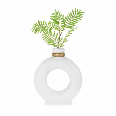 Riverdale Vaas Ann mat wit 25cm Riverdale Vaas Ann mat wit 25cm