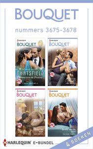 Bouquet e-bundel nummers 3675-3678 (4-in-1) - Carole Marinelli, Kate Walker, Jane Porter, Rachael Thomas - ebook