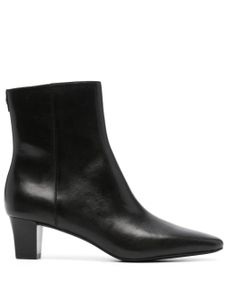 Lauren Ralph Lauren bottines Willa Burnished 55 mm en cuir - Noir