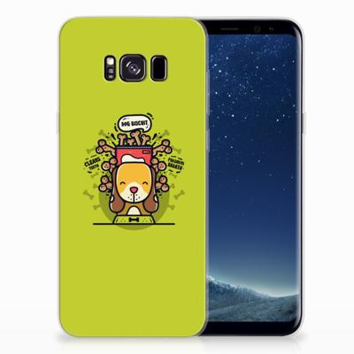 Samsung Galaxy S8 Plus Telefoonhoesje met Naam Doggy Biscuit