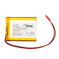 3,7 V 3500 mAh batterij batterij LP675568 lithium-polymeer AKYGA AKY0627 Li-Po batterij PCM JST 2-polige aansluiting 2,54 15 cm