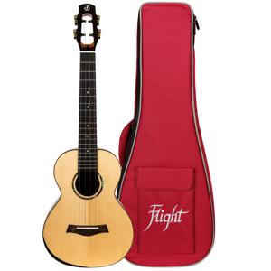 Flight Royal Series Voyager EQ-A Tenor elektrisch-akoestische tenor ukelele met gigbag