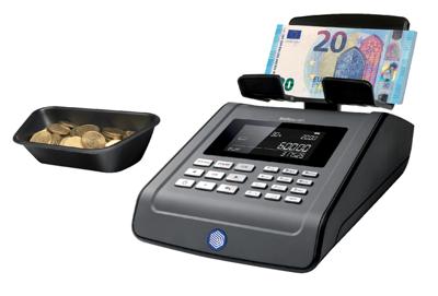 Geldtelmachine Safescan type 6185 geldtelweegschaal