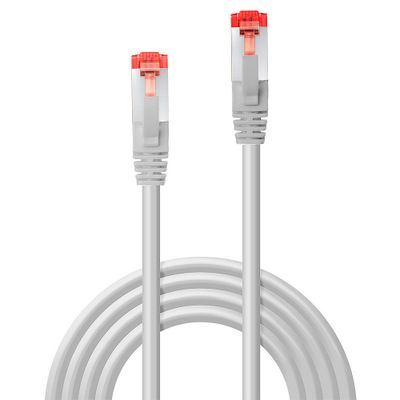 LINDY 47705 RJ45 Netwerkkabel, patchkabel CAT 6 S/FTP 3.00 m Grijs Snagless 1 stuk(s)