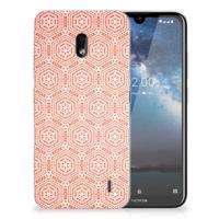 Nokia 2.2 TPU bumper Pattern Orange