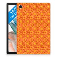 Samsung Galaxy Tab A8 2021/2022 Hippe Hoes Batik Oranje