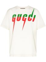 Gucci t-shirt à imprimé Gucci Blade - Blanc