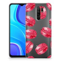 Xiaomi Redmi 9 Siliconen Case Pink Macarons - thumbnail