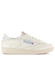 Reebok Reebok - Club C 85 Vintage met blauwe de Wit Leer Lage sneakers Unisex - thumbnail