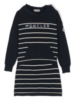 Moncler Enfant ensemble haut-pantalon à rayures - Bleu