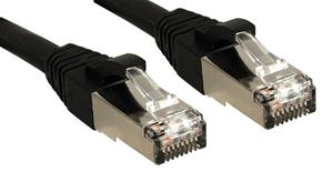 LINDY 45605 RJ45 Netwerkkabel, patchkabel CAT 6 S/STP 5.00 m Zwart 1 stuk(s)