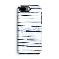 Ink Stripes: iPhone 8 Plus Tough Case