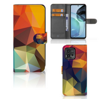 Motorola Moto G72 Book Case Polygon Color