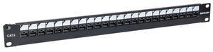 Intellinet Patch-Panel 24 poorten Netwerkpatchpaneel 483 mm (19) CAT 6 1 HE Ingericht